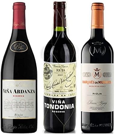 Bouteilles typiques de Rioja