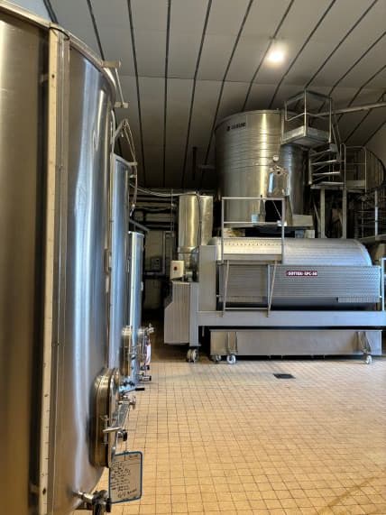 Les equipements de vinification